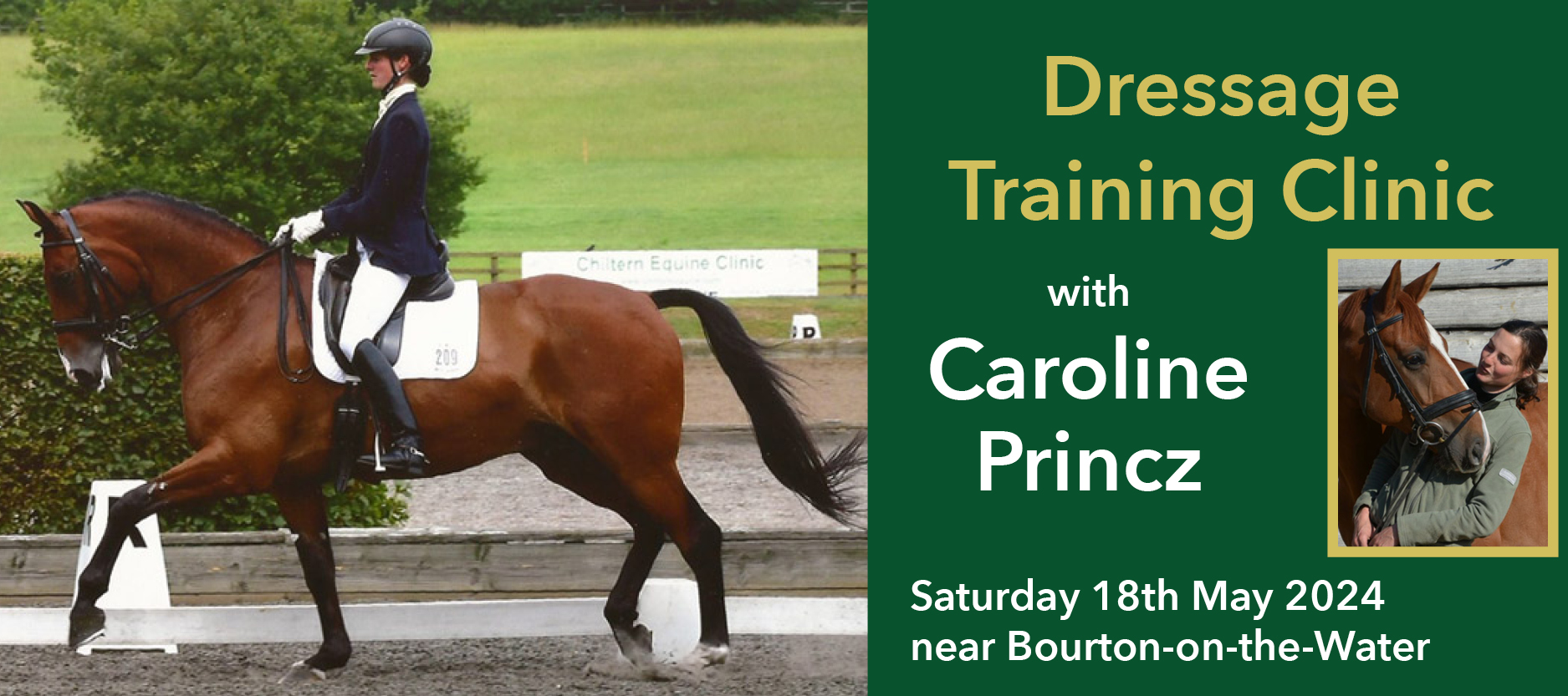 Dressage Training with Caroline Princz 18th May